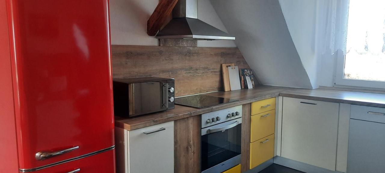 Gaststaette Und Pension Zur Schiene Merseburg Buitenkant foto