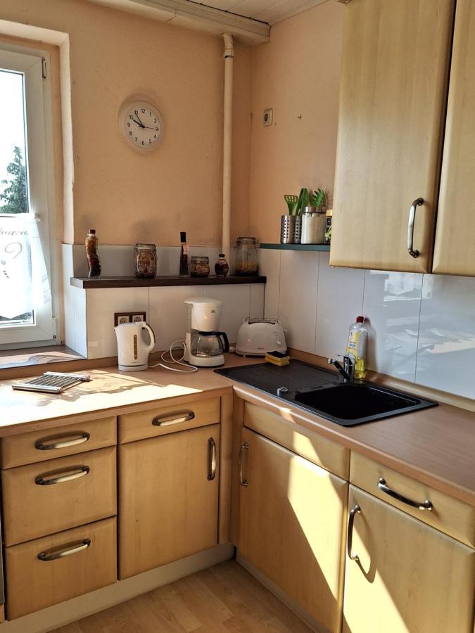 Gaststaette Und Pension Zur Schiene Merseburg Buitenkant foto